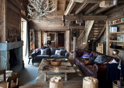 Luxury Fully Staffed Chalet to Rent in Meribel - Lounge View