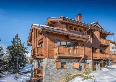 Chalet Rental Courchevel 1650 with In-Luxe Chalets France Chalet Overview in Courchevel 1650 Outdoor View