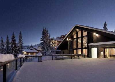 Luxury Chalet Greystone Courchevel 1850 Chalet Rental Courchevel with In-Luxe Chalets France Outdoor View