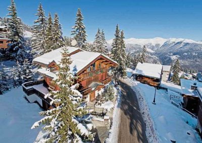 Chalet Aspen Courchevel 1850 Chalet Rental Courchevel 1850 with In-Luxe Chalets France Outdoor View