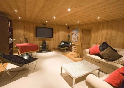 Cinema Room Luxury Chalet Tomkins for 12 adults and 2 children Chalet rental Meribel with In-Luxe Chalets France