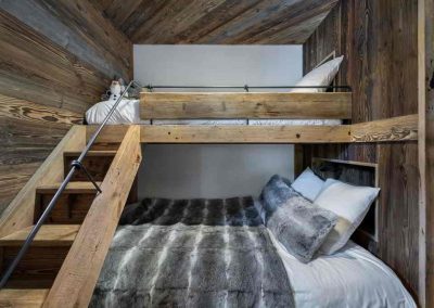 Luxury Chalet Rental Val d'Isere with In-Luxe Chalets France Chalet Snowy Breeze Val d'Isere Family Bedroom